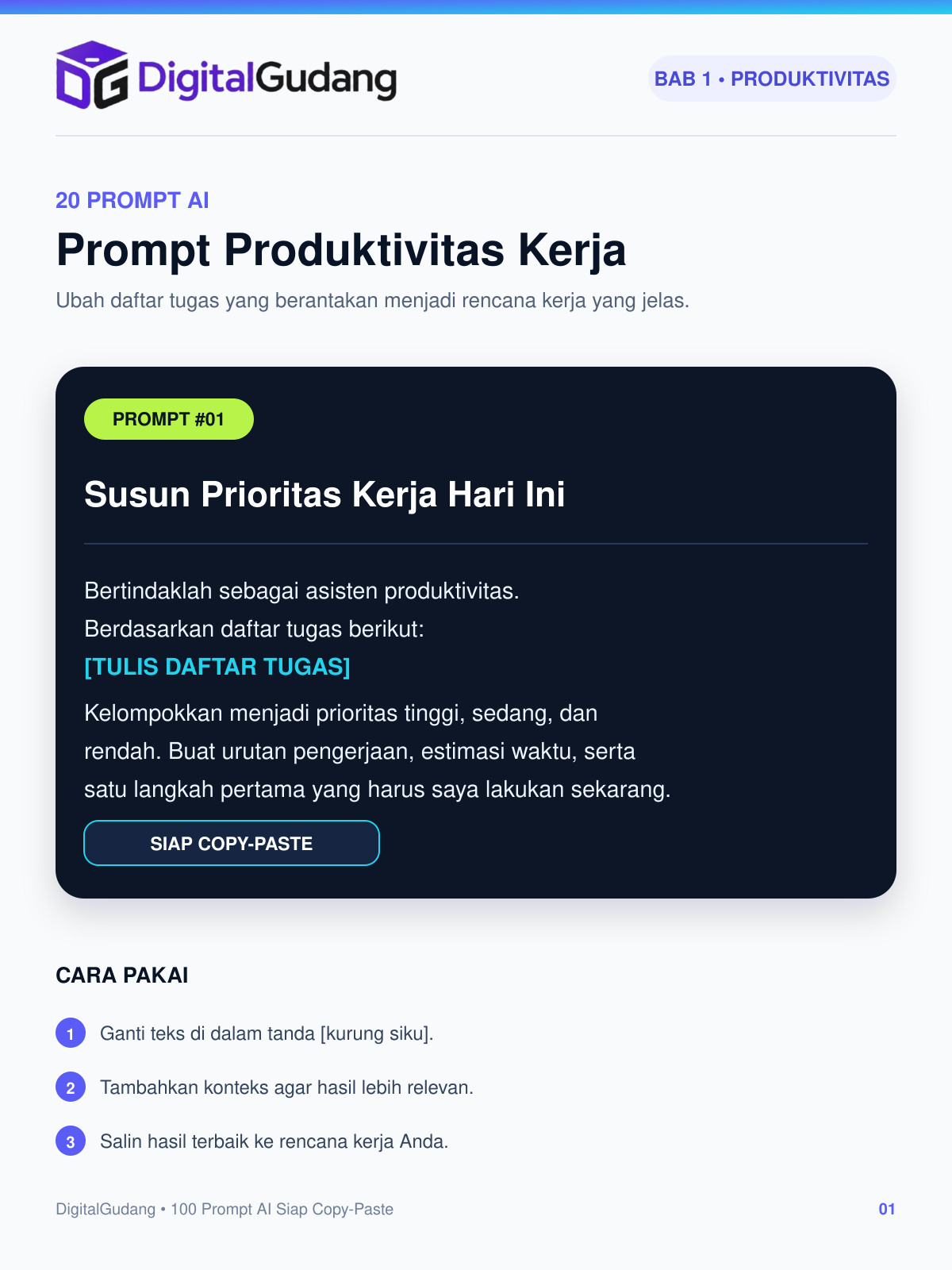 Preview Produktivitas